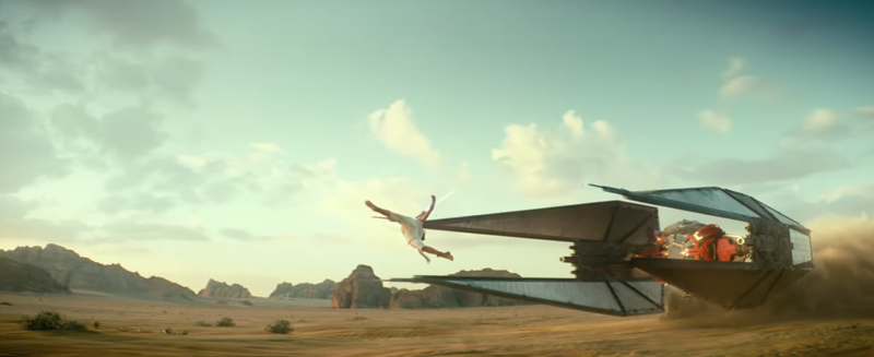 Illustration for article titled There's an Entirely New TIE Fighter and Droid in the New Star Wars Trailer UPDATED
